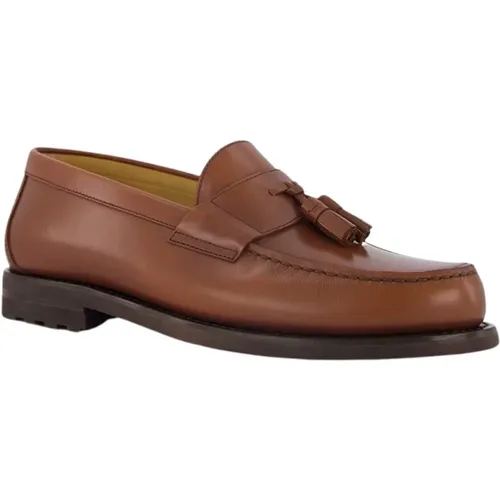 Leather Loafers with Tassels , male, Sizes: 8 UK, 6 UK, 10 UK, 11 UK - BRUNELLO CUCINELLI - Modalova
