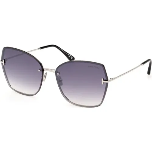 Klassische Sonnenbrille , Damen, Größe: 62 MM - Tom Ford - Modalova