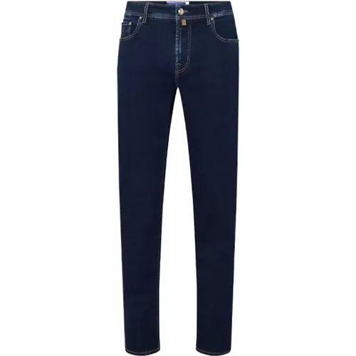Dark Bard Fast Regular Slim Fit Jeans , male, Sizes: W44, W36 - Jacob Cohën - Modalova