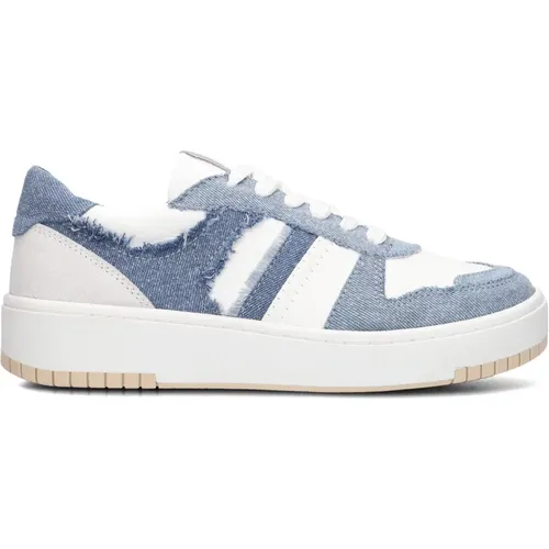 Denim Panel Sneakers , Damen, Größe: 38 EU - Lina Locchi - Modalova