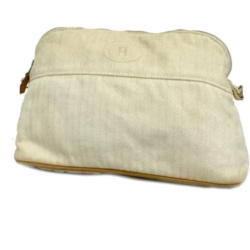 Pre-owned Canvas pouches , female, Sizes: ONE SIZE - Hermès Vintage - Modalova