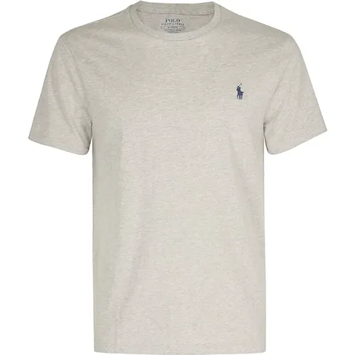 Lässiges Baumwoll T-Shirt , Herren, Größe: L - Ralph Lauren - Modalova