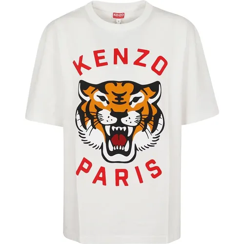 T-Shirts & Polos for Women , female, Sizes: XS, S, XL, M, 2XL, L - Kenzo - Modalova