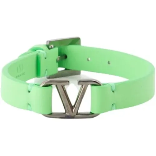 VLogo Lederarmband , Herren, Größe: ONE Size - Valentino Garavani - Modalova