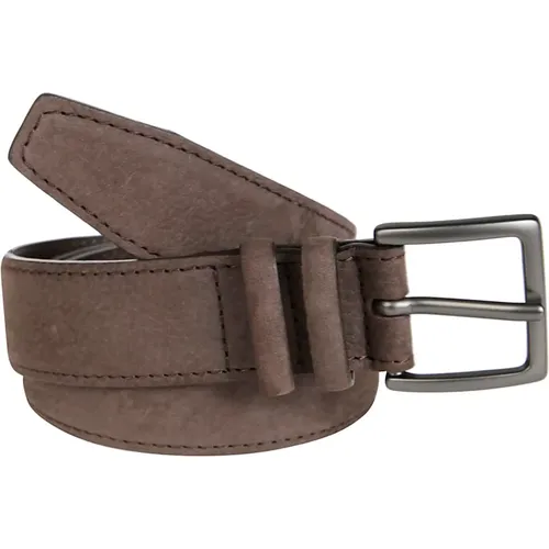 Classic Nabucco Leather Belt , male, Sizes: 95 CM, 105 CM, 100 CM, 110 CM - Orciani - Modalova