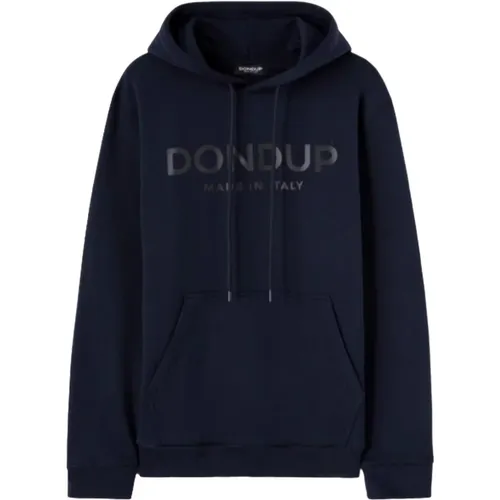 Hoodless Sweatshirt , male, Sizes: XL, 2XL - Dondup - Modalova