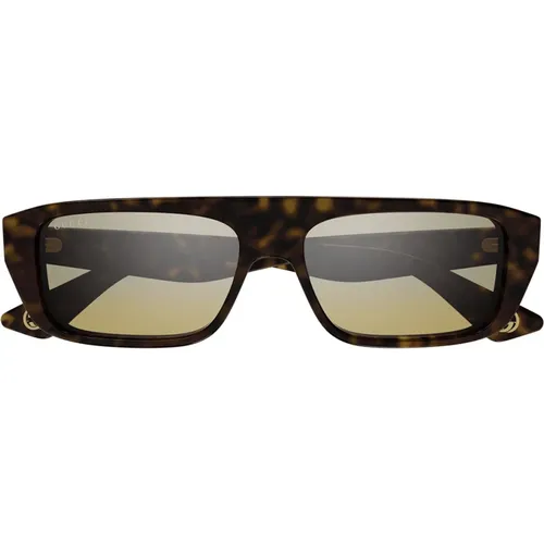 Trendy Double Layer Sunglasses Gg1617S , unisex, Sizes: 56 MM - Gucci - Modalova