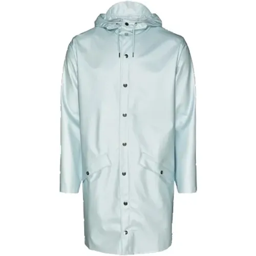 Long Jacket Ice-M/L , female, Sizes: 2XS/XS - Rains - Modalova