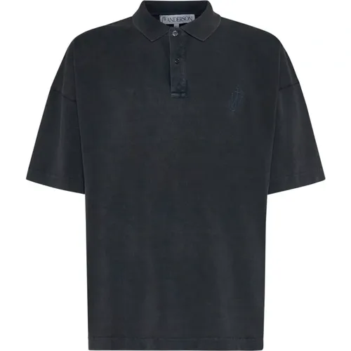 Anchor Polo Shirt , male, Sizes: M, S, L - JW Anderson - Modalova