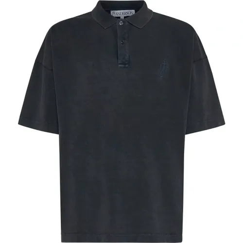 Anchor Polo Shirt , male, Sizes: XS - JW Anderson - Modalova