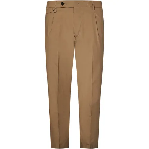 Men's Clothing Trousers Camel Ss24 , male, Sizes: W30, W34, W38, W31, W36, W40 - Golden Craft - Modalova