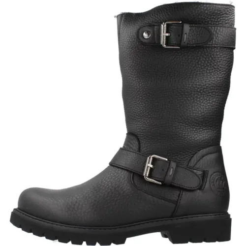 Stilvolle Winterstiefel mit seitlichen Schnallen - Panama Jack - Modalova