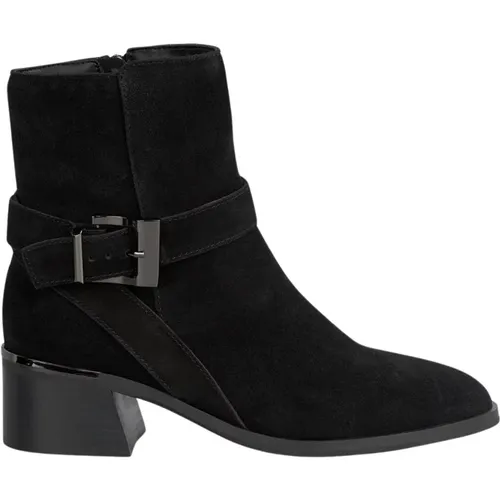 Side buckle ankle boot , female, Sizes: 3 UK, 8 UK, 7 UK, 2 UK, 5 UK, 4 UK, 9 UK, 6 UK - Alma en Pena - Modalova