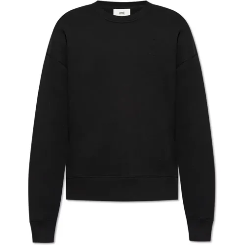 Sweatshirt mit Logo , Herren, Größe: M - Ami Paris - Modalova