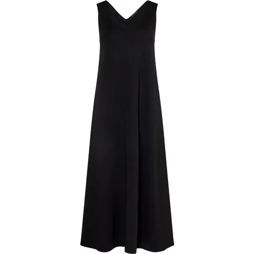 Acetat-Rippe A-Line Dress , female, Sizes: L, XS, S - drykorn - Modalova