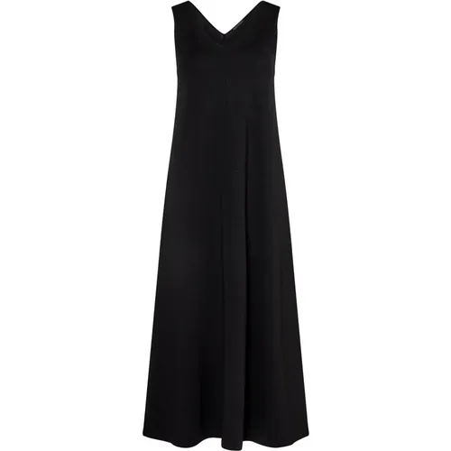 Acetat-Rippe A-Line Dress , female, Sizes: S - drykorn - Modalova