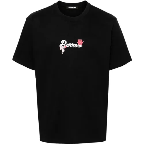 Bedruckte Crewneck T-Shirts und Polos,T-Shirts - Barrow - Modalova