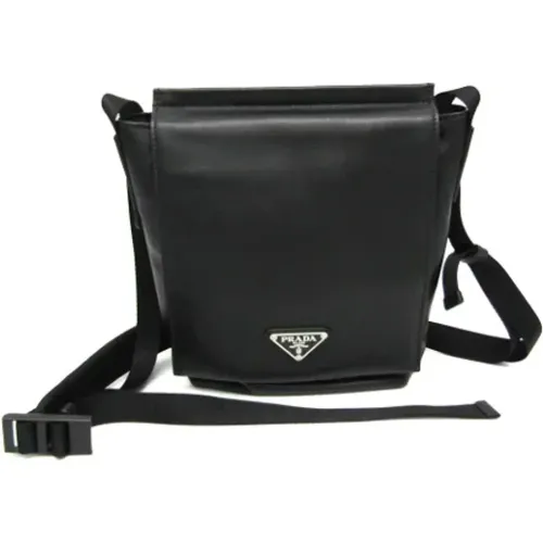 Pre-owned Leather shoulder-bags , female, Sizes: ONE SIZE - Prada Vintage - Modalova