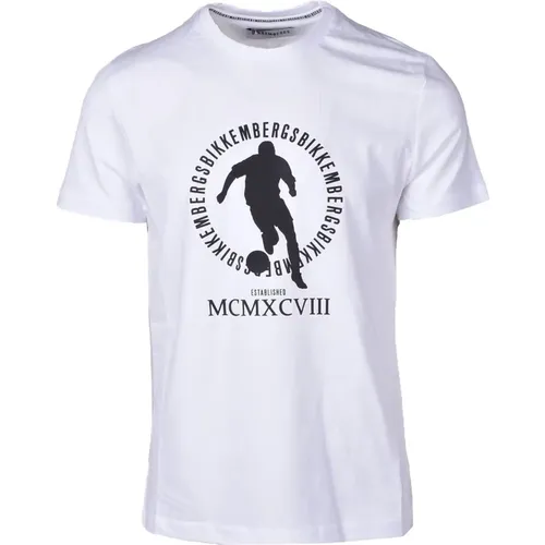 Stylish Cotton T-Shirt Collection , male, Sizes: XL, M, S, 2XL - Bikkembergs - Modalova