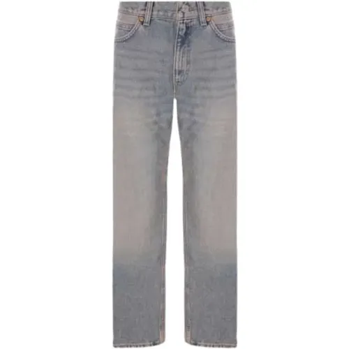 Rosa Regular-Fit Jeans mit verblasstem Roseneffekt , Damen, Größe: W28 - Re/Done - Modalova