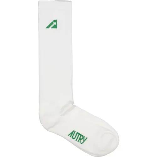 Minimalist Logo Socks , Herren, Größe: S - Autry - Modalova