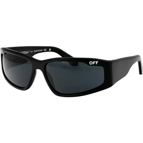 Stylish Kimball Sunglasses for Summer , unisex, Sizes: 64 MM - Off White - Modalova
