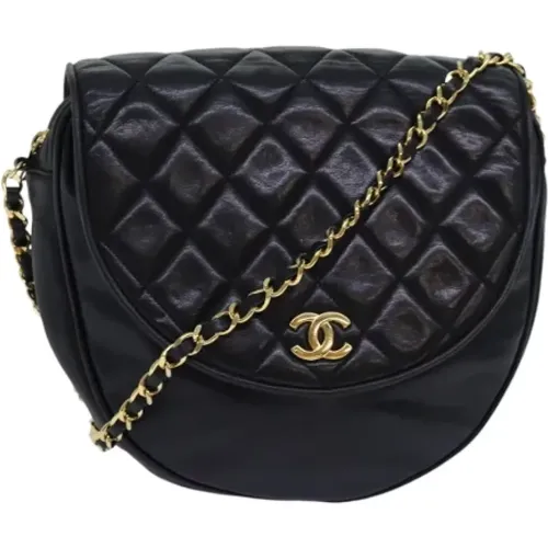 Pre-owned Leather shoulder-bags , female, Sizes: ONE SIZE - Chanel Vintage - Modalova