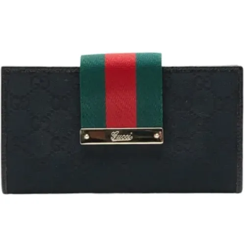 Pre-owned Leder portemonnaies - Gucci Vintage - Modalova