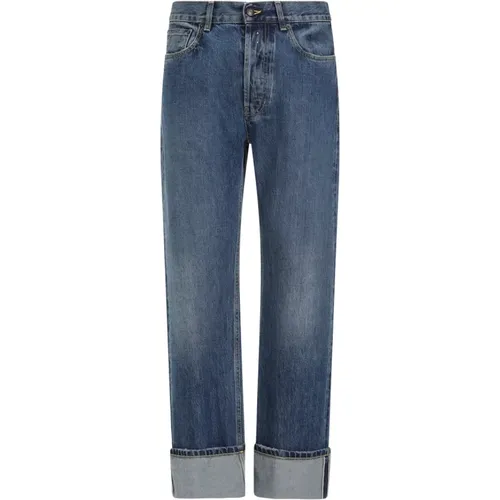 Turn Up Jeans , male, Sizes: L, XL, M - alexander mcqueen - Modalova