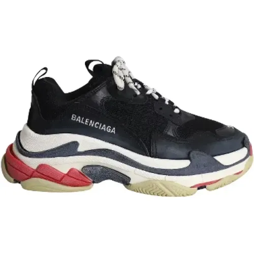 Pre-owned Polyester sneakers , female, Sizes: 6 UK - Balenciaga Vintage - Modalova