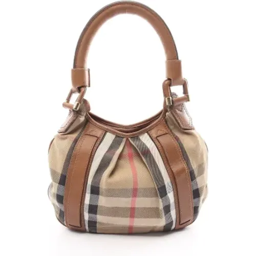 Pre-owned Leather shoulder-bags , female, Sizes: ONE SIZE - Burberry Vintage - Modalova