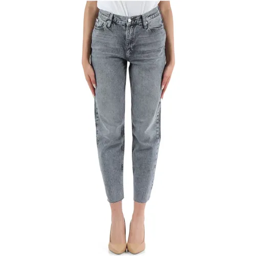 Mom Fit Jeans Five Pocket , female, Sizes: W25, W24, W27, W30, W26 - Calvin Klein Jeans - Modalova
