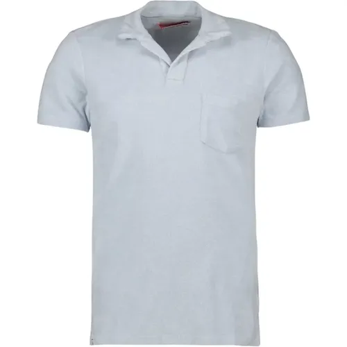 Klassisches Terry Polo Shirt , Herren, Größe: L - Orlebar Brown - Modalova