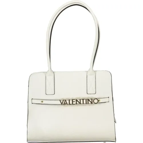 Weiße Schultertasche mit Mehreren Fächern - Valentino by Mario Valentino - Modalova