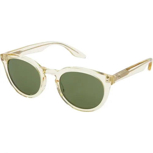 Gelb/Grüne Sonnenbrille , unisex, Größe: 49 MM - Barton Perreira - Modalova