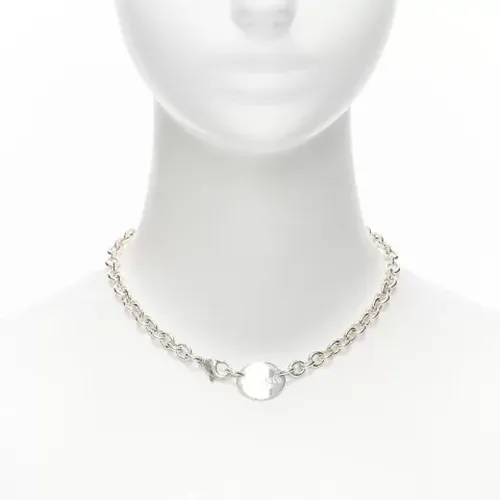 Pre-owned Silver necklaces , female, Sizes: ONE SIZE - Tiffany & Co. Pre-owned - Modalova