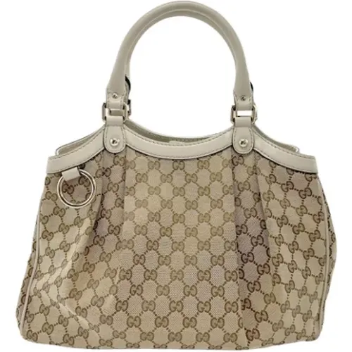 Pre-owned Canvas gucci-bags , female, Sizes: ONE SIZE - Gucci Vintage - Modalova