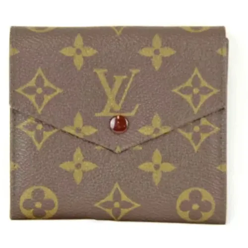 Pre-owned Canvas wallets , female, Sizes: ONE SIZE - Louis Vuitton Vintage - Modalova