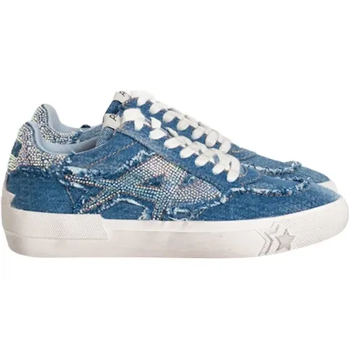 Denim Strass Sneaker ASH - Ash - Modalova