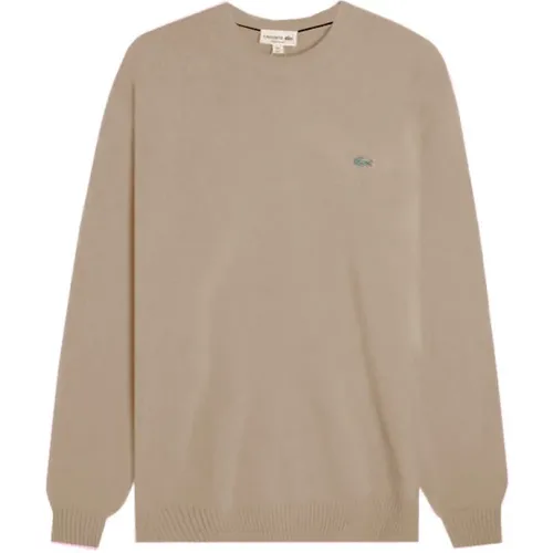 Round-neck Knitwear , male, Sizes: L, 2XL, XL, 3XL - Lacoste - Modalova