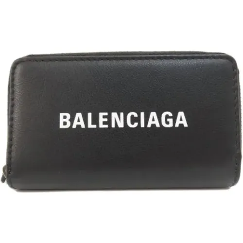 Pre-owned Leather wallets , female, Sizes: ONE SIZE - Balenciaga Vintage - Modalova