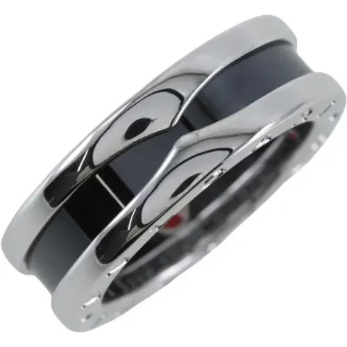 Pre-owned Silver rings , female, Sizes: ONE SIZE - Bvlgari Vintage - Modalova