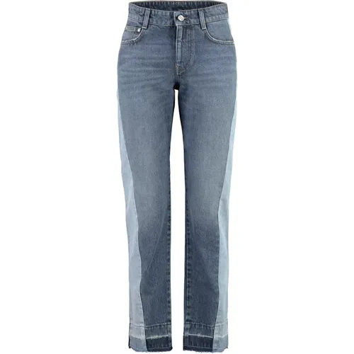 Zerrissene Straight-Leg Jeans , Damen, Größe: W25 - Stella Mccartney - Modalova