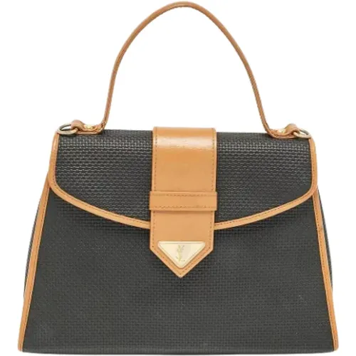 Pre-owned Coated canvas handbags , female, Sizes: ONE SIZE - Yves Saint Laurent Vintage - Modalova