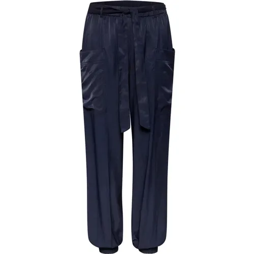 Navy Blazer Cranna Pant Trousers , female, Sizes: 2XL, L, XS, XL, M, S - Cream - Modalova