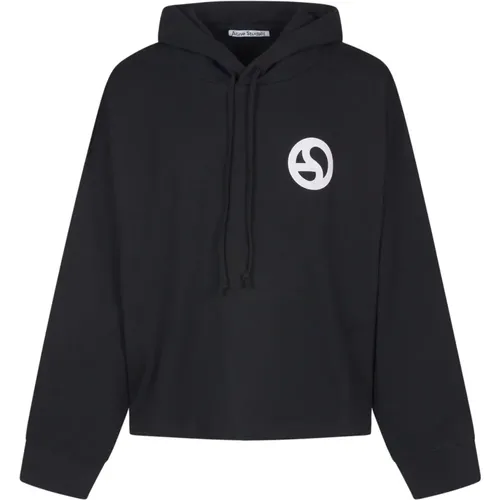 Schwarze Sweatshirts für Männer , Herren, Größe: M - Acne Studios - Modalova