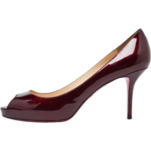 Pre-owned Leather heels , female, Sizes: 8 UK - Christian Louboutin Pre-owned - Modalova