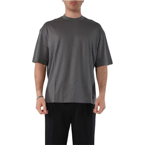 T-Shirts , male, Sizes: L, M - Emporio Armani - Modalova