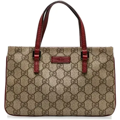 Pre-owned Leather handbags , female, Sizes: ONE SIZE - Gucci Vintage - Modalova