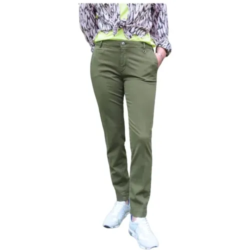 Jacqueline Curvy Chino Pants , female, Sizes: M - Mason's - Modalova